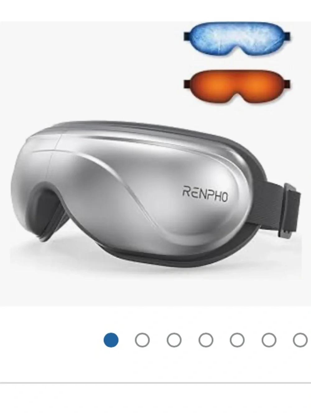 RENPHO Eyeris 2 Eye Massager with Heat & Cooling, Heated Eye